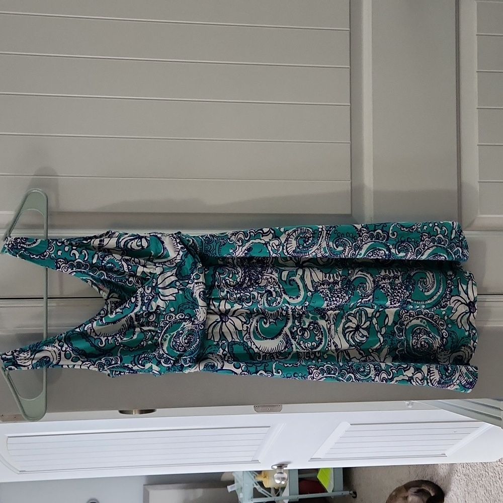 Lilly Pulitzer Seafoam Green Strapless